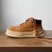 Sneakers Designer Niche High-top Men's Top Layer Cowhide Fashion Casual Shoes Thick Sole Lightweight Martin Boots_vogvips.com