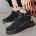 High-top Shoes For Men, Autumn 2025 New Men's Thick-soled Non-slip Martin Boots, Outdoor Wear-resistant Work Boots_vogvips.com