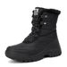 Winter Snow Boots, Plush Warm Cotton Shoes, Wear-resistant And Windproof Sports, Outdoor High Top Lace Up Women's Boots, Large Size_vogvips.com