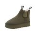 Thick Soled Microfiber Leather Snow Boots For Women New Hot Selling Cotton Shoes Plus Velvet And Thickened Women's Cold Proof And Warm Snow Boots_vogvips.com