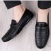 Casual Loafers Casual Shoes Flat-soled Small Leather Shoes Low-top Foot Cover_vogvips.com