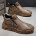 Men's Shoes Fall High Ankle Safety Shoes Men's Casual Sports Anti-Slip Wear-Resistant Work Shoes Short Boots Casual Mart_vogvips.com