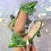 In Stock Exclusive Cross-Border Fashion Pearl Flower Irregular Square Beads Stiletto Pointed Toe Sandals Thin Heel Back_vogvips.com