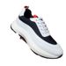 Light Luxury Sports For Men, Cowhide Patchwork Mesh Summer Breathable Color-Block Casual Shoes, Soft Sole_vogvips.com