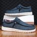 Euro Step Spring And Autumn Large Size Sports Loafers Breathable Casual Men's Lightweight Leather Shoes Trendy_vogvips.com