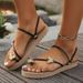 Dressy Beach Shoes Sandals Women Summer Slip Casual Open Toe Flat Soft Bottom Butrfly Zapatillas De Mujer Tacon_vogvips.com