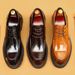 Men's Real Men's Formal Wear, English Derby Shoes, Patent Leather Glossy Business Shoes_vogvips.com