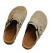 Korean Version Of Thick Soled Haken Women's Shoes With Foreskin For External Wear, 2025 Autumn New One Foot Fashion_vogvips.com