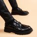 Bean High-end Light British Men's One Foot Trend Le Fu Thick Sole Height Increasing Casual Trendy Shoes_vogvips.com