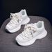 Dad Autumn New Ins Korean Edition Versatile Women's Thick Bottom Casual Running Sports Shoes Women_vogvips.com