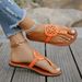 Summer The New Ladies Flip-Flops For Leisure Holiday Beach Toe-Clip Plus Size Flat Slippers For Women Designer Shoes Slippers_vogvips.com