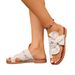 New Plus Size Women's Shoes With Color Blocked Round Toe Thick Sole, Fashionable And Casual Wearing Outside. One Line_vogvips.com