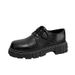 Cross Derby Men's Black Expert Spring And Autumn New Low-top Small Leather Shoes Live Youth Casual_vogvips.com
