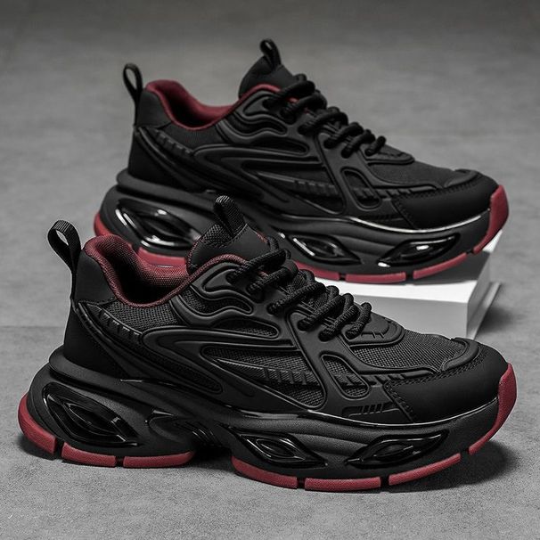Men's Shoes 2026 Spring New Fashion Platform Dad Shoes Men's Breathable And Lightweight Running Sports Casual Shoes Trendy Shoes_vogvips.com