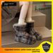 5cm Height Increasing Furry Snow For Women Thick Sole 2025 Winter New Niche Cotton Shoes Warm Fleece Short Boots_vogvips.com