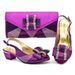 Evening With Bags Set Full Of High Heels Rhinestone Hot Diamond Shoes Flower Banquet Wedding Party Dinner_vogvips.com