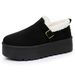 Shoes New Winter Fleece Lined Thickened Cotton Women's Slip-On Thick Sole Versatile Snow Boots Dropshipping_vogvips.com