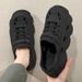 Summer Wading Shoes, Men's Outer Wear, Breathable, Non-Slip, Wear-Resistant, Beach Deodorant, Driving And Fishing_vogvips.com