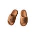 SM Cross-Strap Open-Toe Thick-Soled Furry Slippers For Women 2025 Autumn/Winter New Vintage Fashionable Outdoor Slide_vogvips.com
