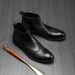 European Warm Series Winter Men Genuine Ankle British Mid-Calf Martin Brogue Men's High-Top Leather Boots Trendy_vogvips.com