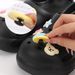DIY Shoe Charms Set – 12PCS Cute 3D Shoe Clips For Jibbitz-Compatible Shoes (Cartoon, Stars, Hearts, Bears – Customize Your Unique Style)_vogvips.com