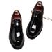 ShoeVault Height-Increasing Thick-Soled Monk Casual Leather For Men 2025 New British Style Derby Shoes Men's Business Formal Wear_vogvips.com
