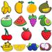 15 Sets Of Cute Fruit Shoes Flower Shoe Buckle Soft Rubber Shoe Accessories Accessories Decorative Buckle_vogvips.com