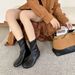 2025 New Elastic Simple Style Round Toe Height-Increasing Slimming Flat Versatile Short Women's Boots_vogvips.com