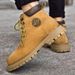 Martin Boots Men's Rhubarb Boots High Top Men's Boots Wind Boots First Layer Tooling Boots_vogvips.com