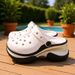 Kajia In-Stock New Little Dolphin Clogs Outdoor Women's Shoes With Thick Soles And Height Increase, Wholesale From_vogvips.com