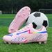 Athletic Shoes New Anti Slip Long Spike Children's Football Shoes Men's Adult Sports Training Shoes Men's And Women's Youth Sports Shoes_vogvips.com