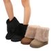 Women's Shoes Plus Size Thick Soled Wool Slippers For Women, New Autumn And Winter Style, Home Wear, Thick Soled, Warm, Cotton Slippers._vogvips.com