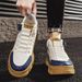 European Warm Series Thick-Soled Height-Increasing Outdoor Autumn Winter High-Top Martin Trendy Work Boots Men's Motorcycle Shoes 2025_vogvips.com
