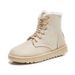 New Winter Plush Thick Snow Boots For Women, Warm Cotton Shoes, Short Martin Boots, Large Shoes_vogvips.com