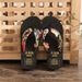 Summer Ethnic Style Herringbone For Women, Bohemian Silk Ribbon Casual Lame Heel Beach Slippers_vogvips.com