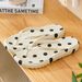 Trendy Polka Dot Flip-Flops For Women, 2026 New Summer Model, Indoor And Outdoor Use, Leopard Print Soft Sole Sandals_vogvips.com