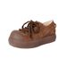 Designer Large-Heeled Thick-Soled Distressed Dusty Denim Mickey Shoes Model Cute And Unconventional Casual Canvas Women's Shoes_vogvips.com