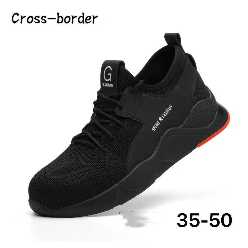 2025 Safety Shoes With Anti-crush And Anti-puncture Steel Toe, Breathable Summer Work Shoes_vogvips.com