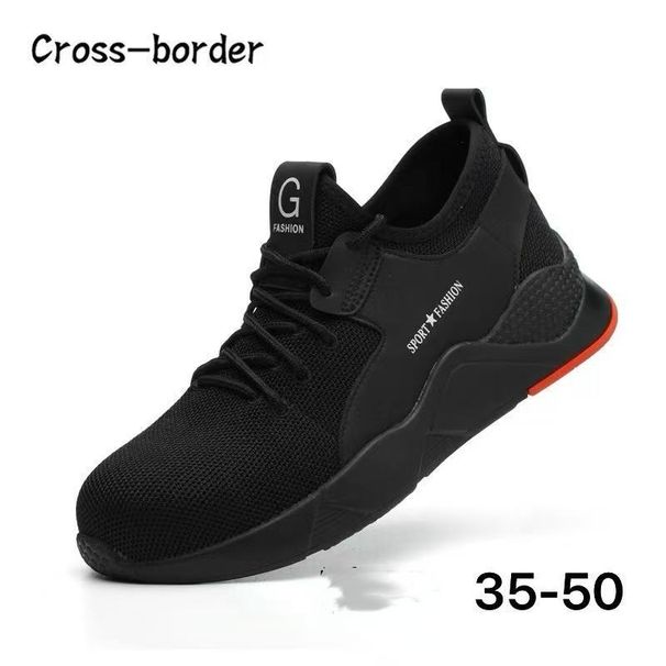 2025 Safety Shoes With Anti-crush And Anti-puncture Steel Toe, Breathable Summer Work Shoes_vogvips.com