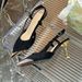 French Style Metal High Heels For Women, Thin Heel Summer Pointed Toe Large Size Women's Shoes, Nude Sexy Backless_vogvips.com