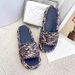 Xiaoxiang Woven Slippers For Women 2024 Summer Thick Sole Height Increasing Casual Versatile Internet Celebrity Outdoor_vogvips.com