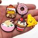 Food Series Shoes Flower Accessories Personality Everything Garden Shoes Soft Rubber Accessories Shoes Decorative Buckle_vogvips.com