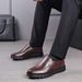 European Warm Series Fleece-Lined Leather For Men, Winter Cotton Casual Middle-Aged Dad Shoes, Soft Sole Elderly Men's Shoes_vogvips.com