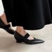 Gentle Style~2026 New Spring French Pointed Toe Mary Jane With Strap, Wedge High Heels, Women's Single Shoes_vogvips.com