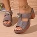 New Arrival Fish Mouth High Heel Sandals Cut Out Breathable Small Slippers For Women_vogvips.com