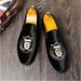 Men Fashion Embroidery Party Wedding Slip-on Loafers Moccasins Men's Casual Shoes Mens Light Comfortable Driving Outdoor Flats_vogvips.com