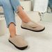 Shevalues Winter Warm House Cotton Slippers For Women Indoor Soft Fur Fluffy Slides Unisex Outdoor Non-Slip Cozy Plush Flat Shoe_vogvips.com