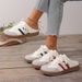Women Mules Shoes Sports Round Toe Flat Female Footwear Casual Sneakers Clogs Platform Summer Slip On Creeper Baotou_vogvips.com