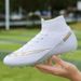 Soccer Shoes Plus-size Shoes Youth Student Children's Game Training Shoes Turf Spikes Short Spikes High Top Football Shoes_vogvips.com