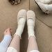 Suede Soft-soled Round-toe Shallow Single New Vintage French Gentle Fairy Mary Jane Shoes, Ballet Flats_vogvips.com